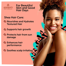 Ashanti Naturals used on a dry facial patch showing targeted nourishment and softer skin benefit