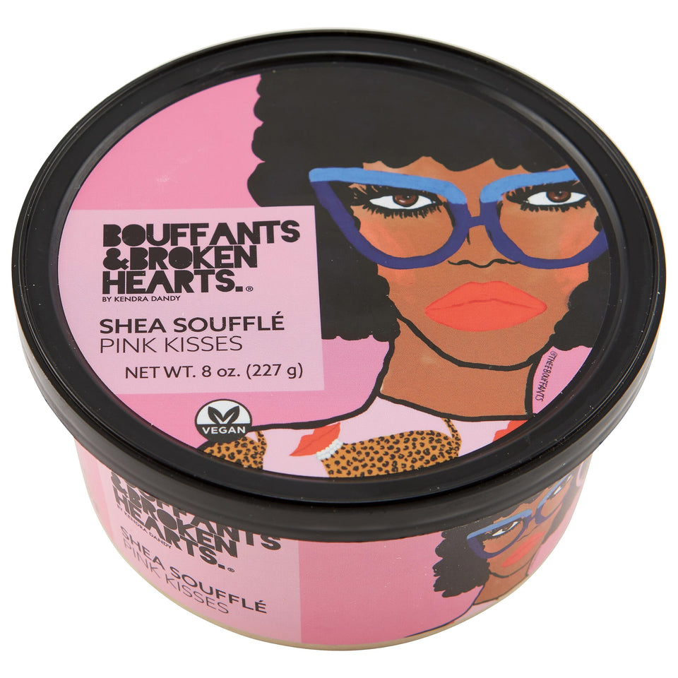 Ashanti Naturals front jar Pink Kisses showing label and size benefits hydration
