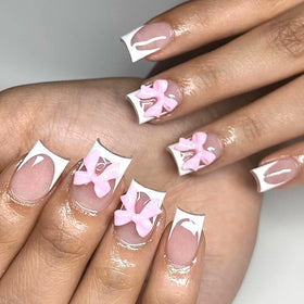 Ashowner nails held in hand showing size and scale for accurate fit selection