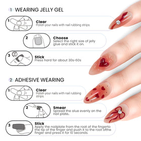 Ashowner nails beside coin showing scale for accurate sizing and fit