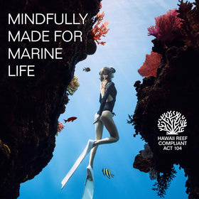aspen islanders label close-up showing reef-compliant and clean ingredients