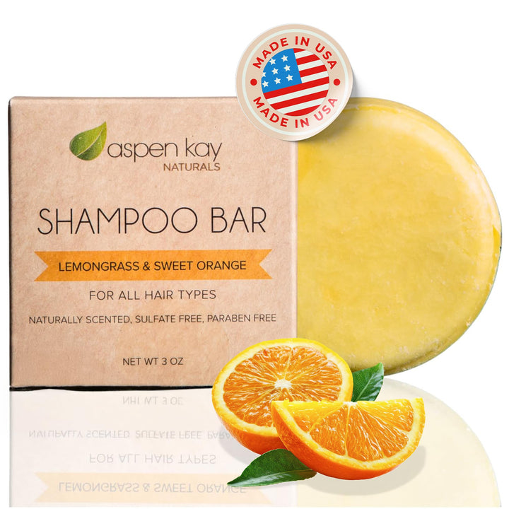 Aspen Kay Naturals front packaging showing product name and citrus scent benefit