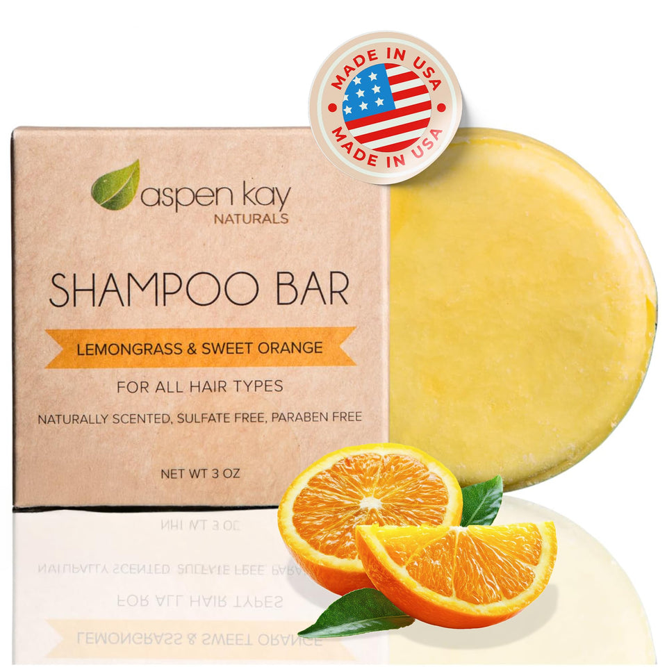 Aspen Kay Naturals front packaging showing product name and citrus scent benefit