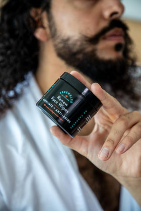 ASSEMBLED wipe used before shaving to reduce razor bumps and irritation