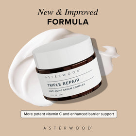 Asterwood jar on bathroom counter lifestyle scene suggesting nightly routine