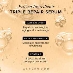 Asterwood dropper dispensing serum for precise application and controlled dosing