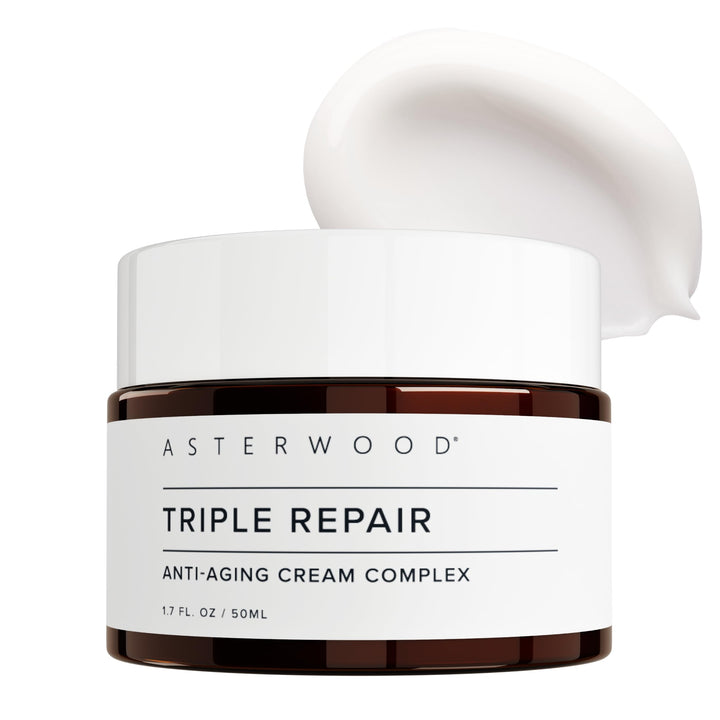 Asterwood front packaging showing product branding and jar benefit