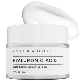 Asterwood front packaging showing product name and 1.7 fl oz size, clear labeling benefit