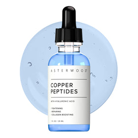 Asterwood front bottle showing sleek packaging and daily anti-aging benefits