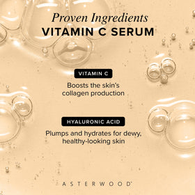 Asterwood close-up of serum texture showing lightweight hydration