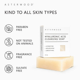 Asterwood bar beside coin showing 3.5 oz compact travel-friendly benefit