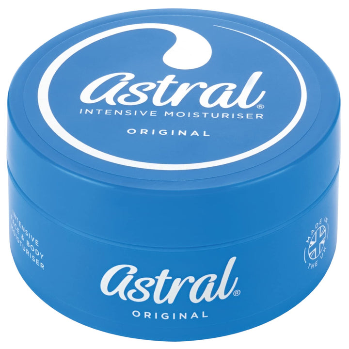 ASTRAL 200ml jar front view showing product label and size benefit