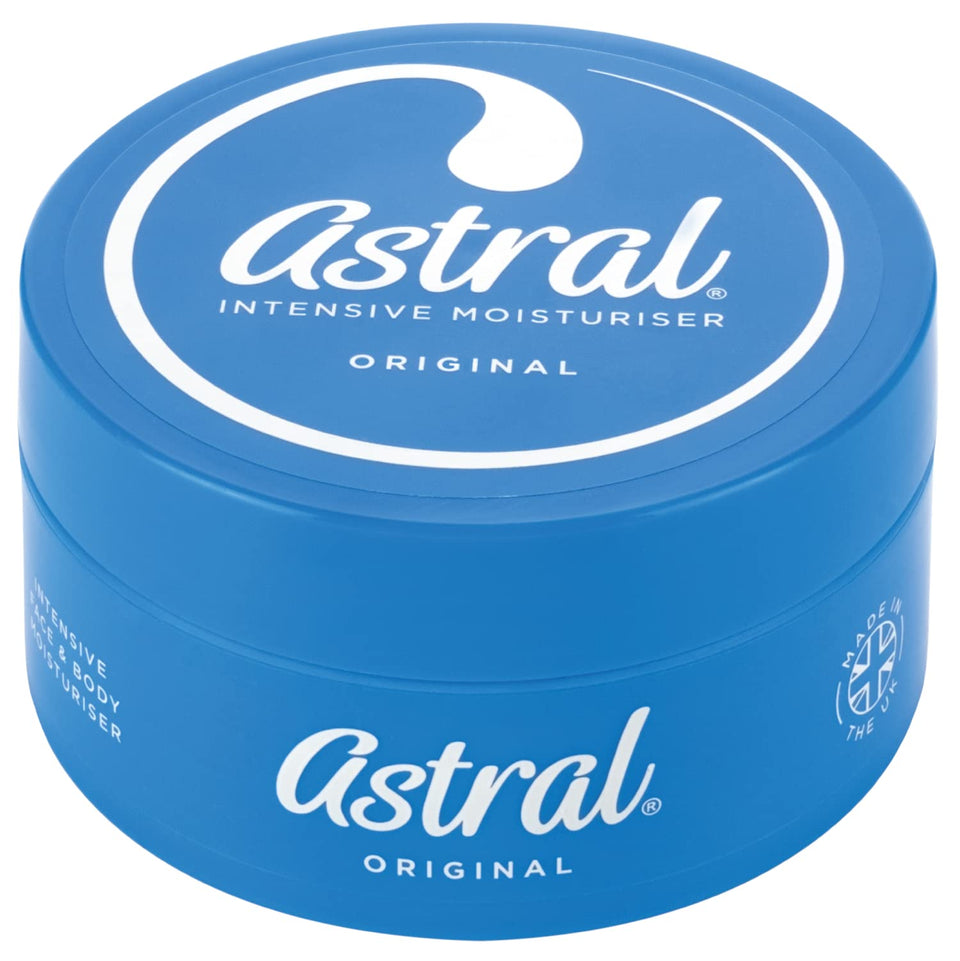 ASTRAL 200ml jar front view showing product label and size benefit