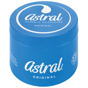 ASTRAL front packaging 500ml tub showing label and size for economical hydration
