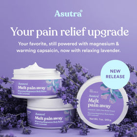 ASUTRA close-up of cream texture demonstrating fast absorption benefit