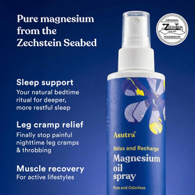 ASUTRA spray mist texture for gentle application and quick absorption