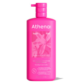 Athena Club front label on 18 fl oz bottle showing product name and scent