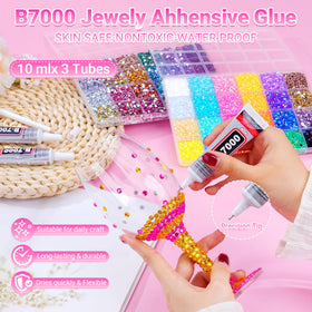 Atifober plated color rhinestones detail showing vivid hues that enhance craft contrast