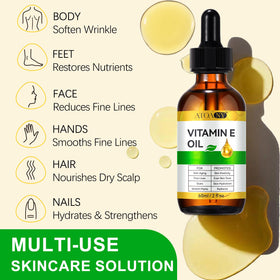 ATOANY oil being gently massaged into facial skin for nourishment