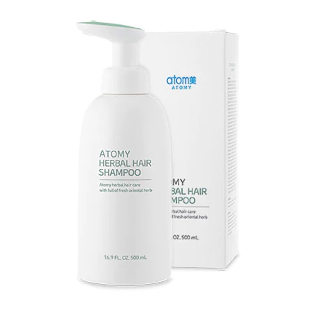 ATOMY front bottle view showing product branding and 500 ml size benefit