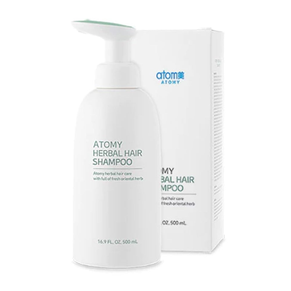 ATOMY front bottle view showing product branding and 500 ml size benefit