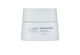 ATOMY jar front view showing label and compact 50ml design benefit: visible product identity