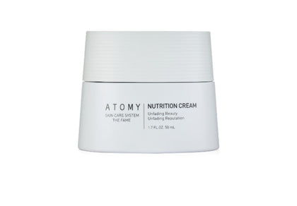ATOMY jar front view showing label and compact 50ml design benefit: visible product identity