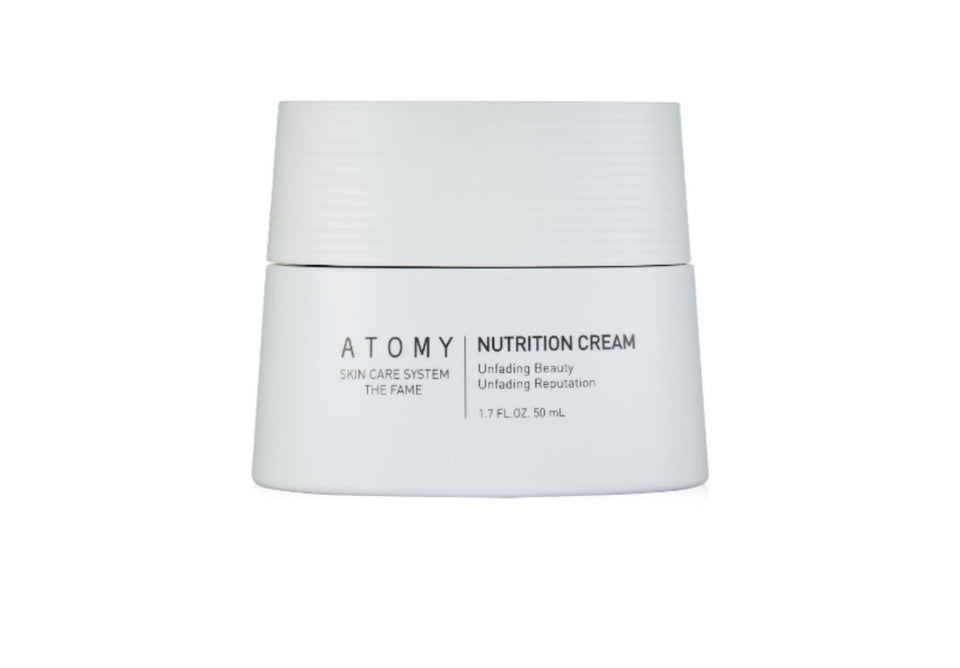 ATOMY jar front view showing label and compact 50ml design benefit: visible product identity