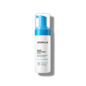 ATOPALM front bottle image showing gentle foam cleanser and clear benefits