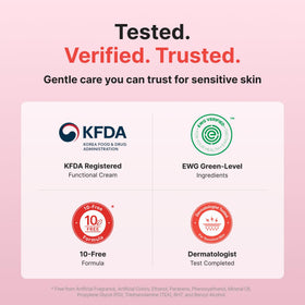 ATOPALM label close-up displaying clinical-test claims and ingredient transparency benefit