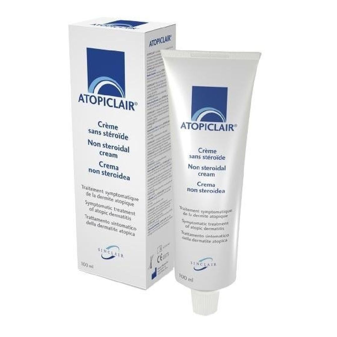 Atopiclair 100 ml tube front view showing brand and easy-to-use cap