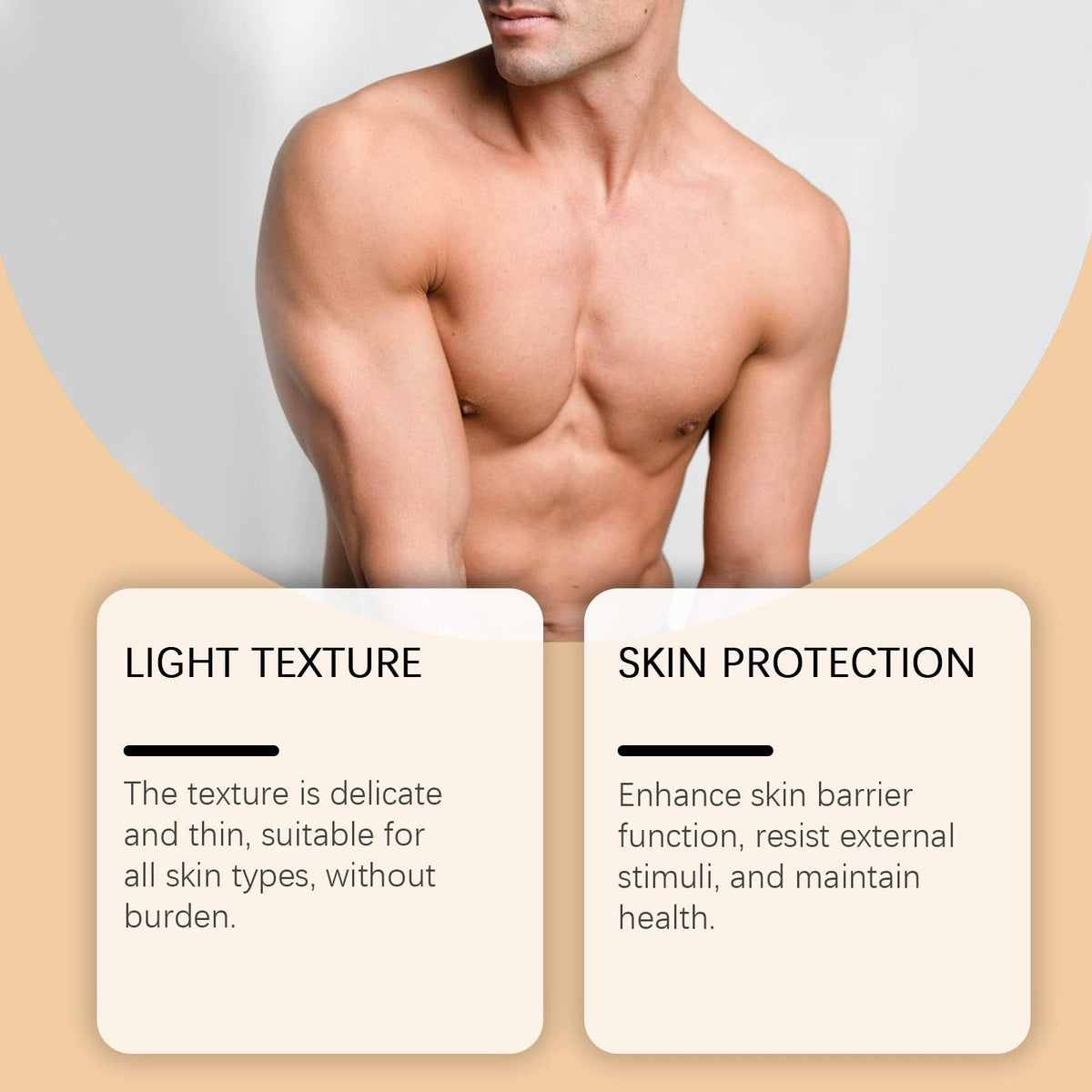 ATTDX chest application lifestyle showing confidence and subtle fragrance benefit