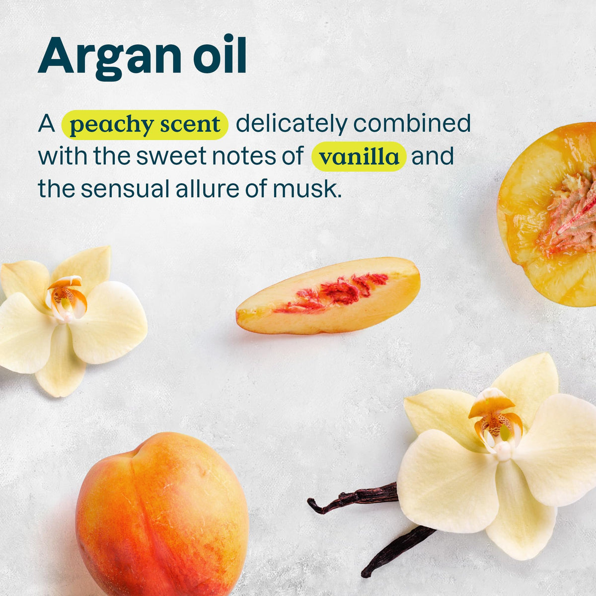 ATTITUDE argan oil texture close-up showing nourishing sheen benefit