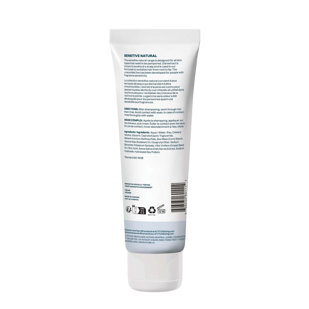 BIO SPECTRA ATTITUDE on bathroom shelf lifestyle for simple daily routine