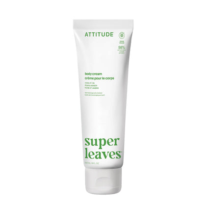 BIO SPECTRA ATTITUDE front packaging showing label and pear amber scent benefit