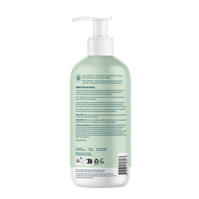 ATTITUDE lotion on bathroom shelf with other toiletries suggesting daily routine