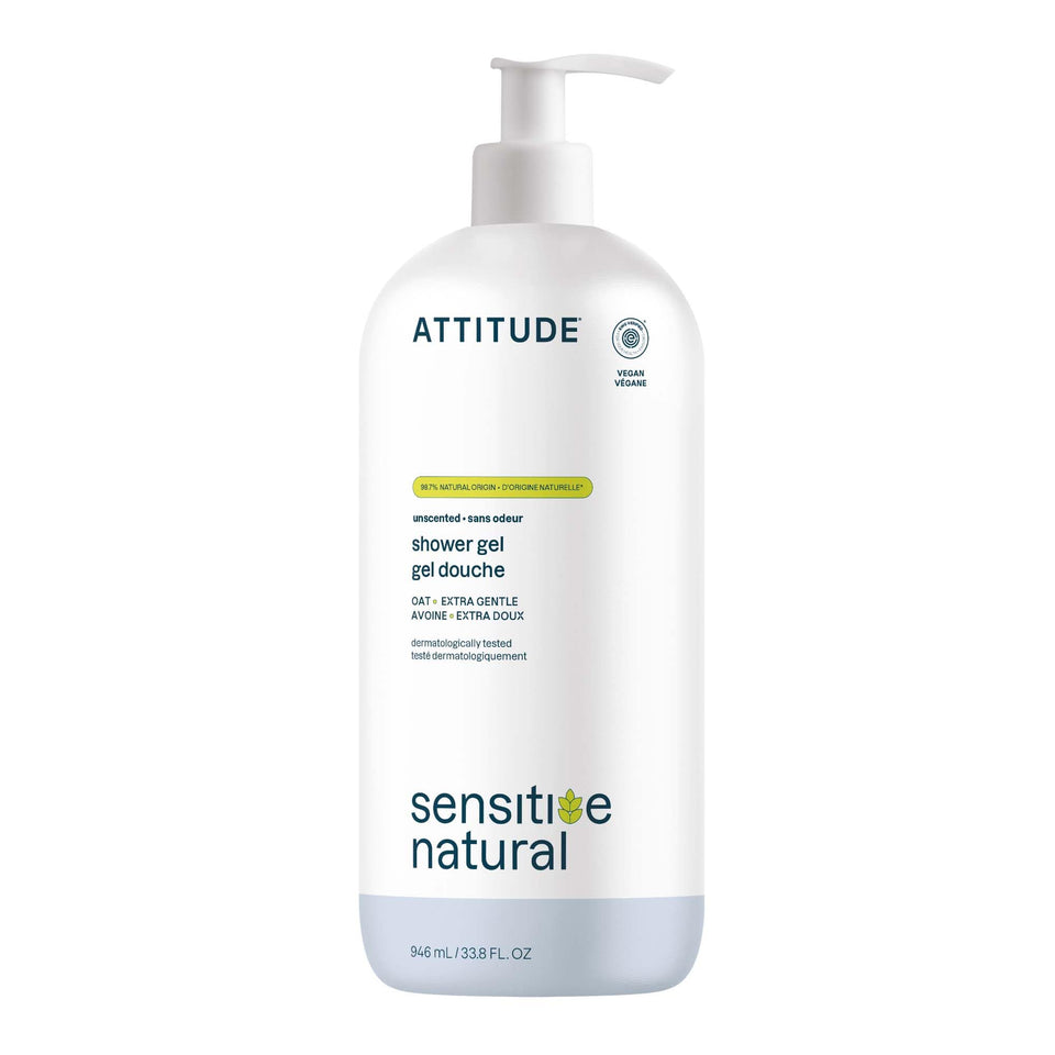 ATTITUDE front bottle view showing clean label and volume benefit