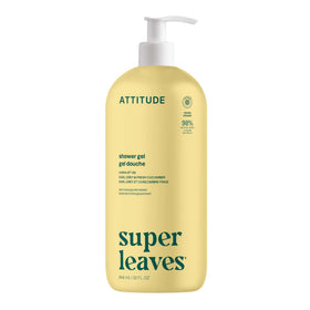 ATTITUDE front bottle showing label and scent, clear product identity benefits