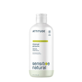 ATTITUDE front label view showing product name and verification seals, clear benefit