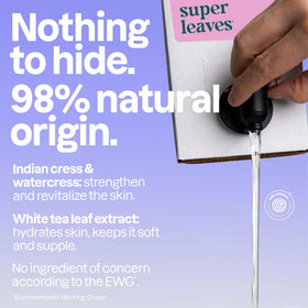 BIO SPECTRA ATTITUDE creamy foam texture demonstrating gentle lather