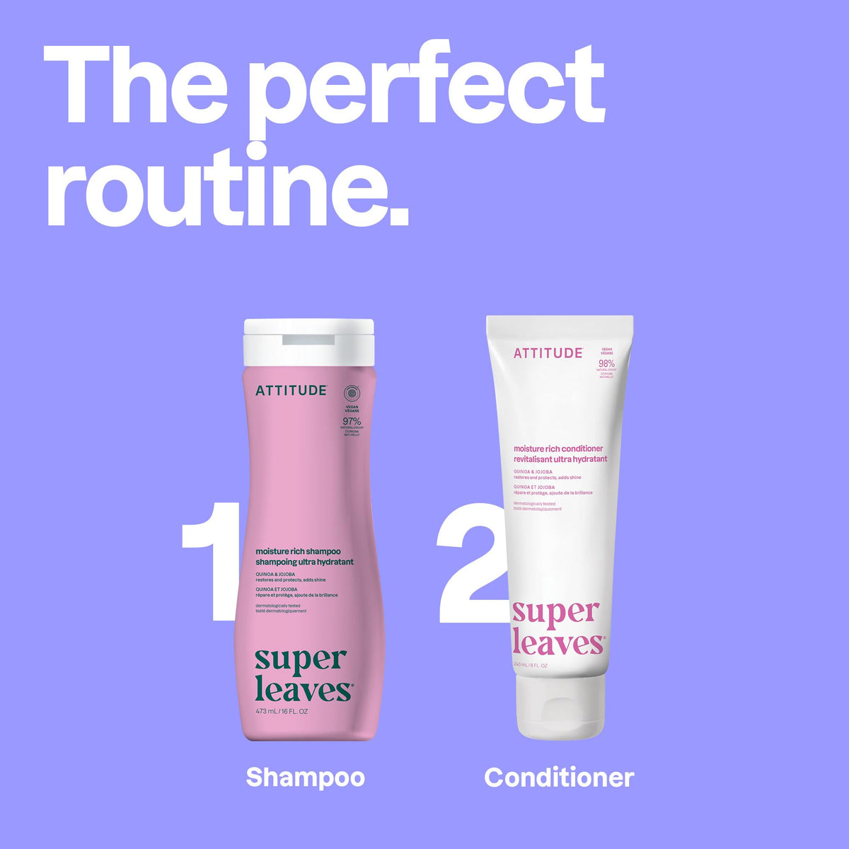 BIO SPECTRA ATTITUDE bottle on bathroom shelf suggesting everyday use