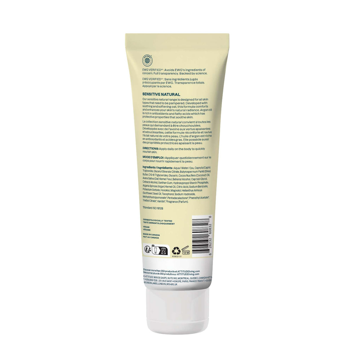 ATTITUDE bottle on bathroom shelf suggesting daily clean-beauty routine benefit