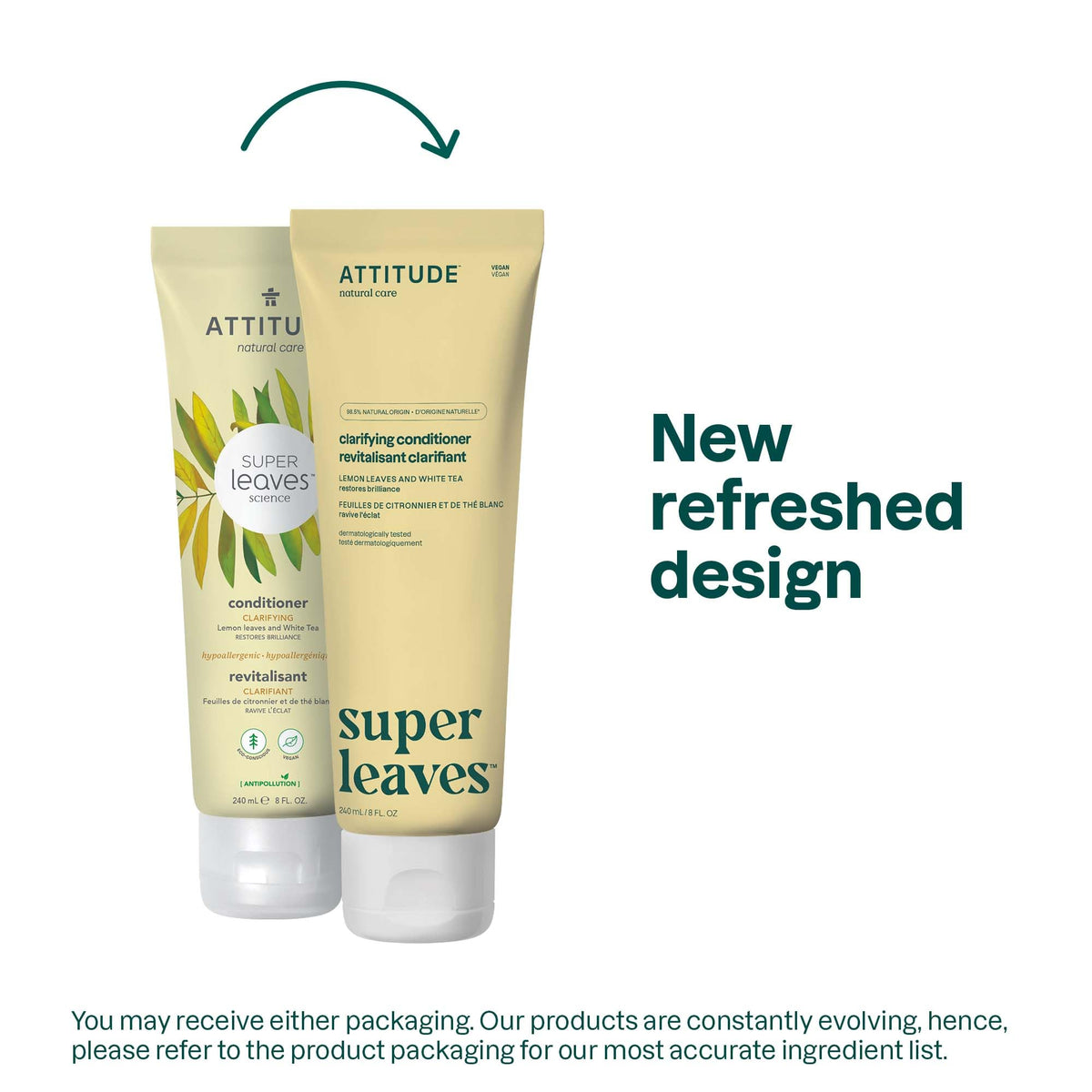 BIO SPECTRA ATTITUDE creamy conditioner pour demonstrating texture for easy detangling