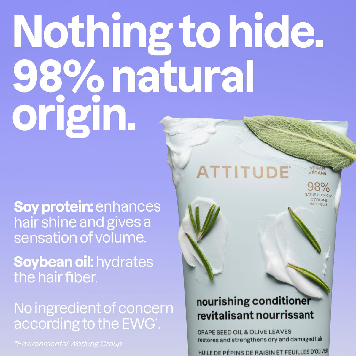 ATTITUDE ingredient detail with soy protein visual for strand strength