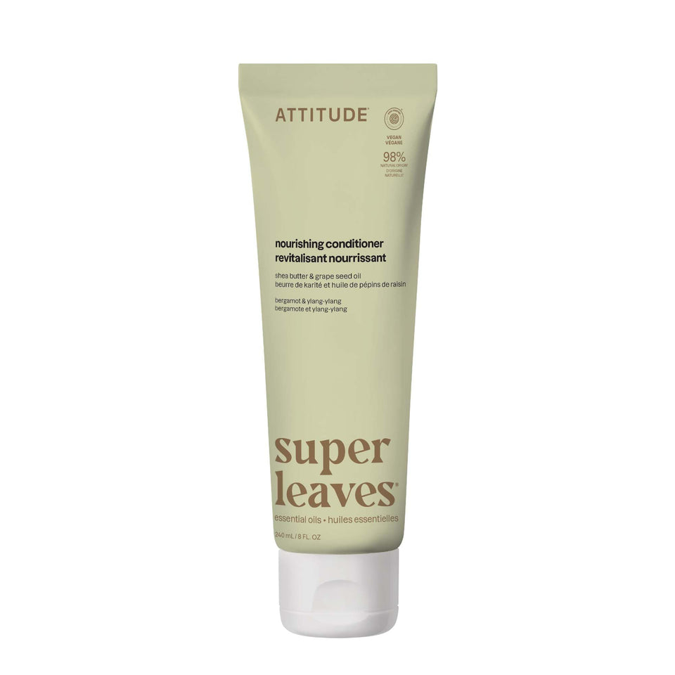 ATTITUDE front bottle showing label and clean-beauty benefits