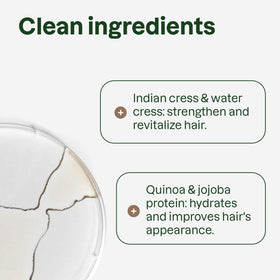 ATTITUDE creamy conditioner texture being poured for easy detangling benefit