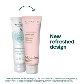 Attitude close-up cream texture highlighting smooth absorbent finish and hydration