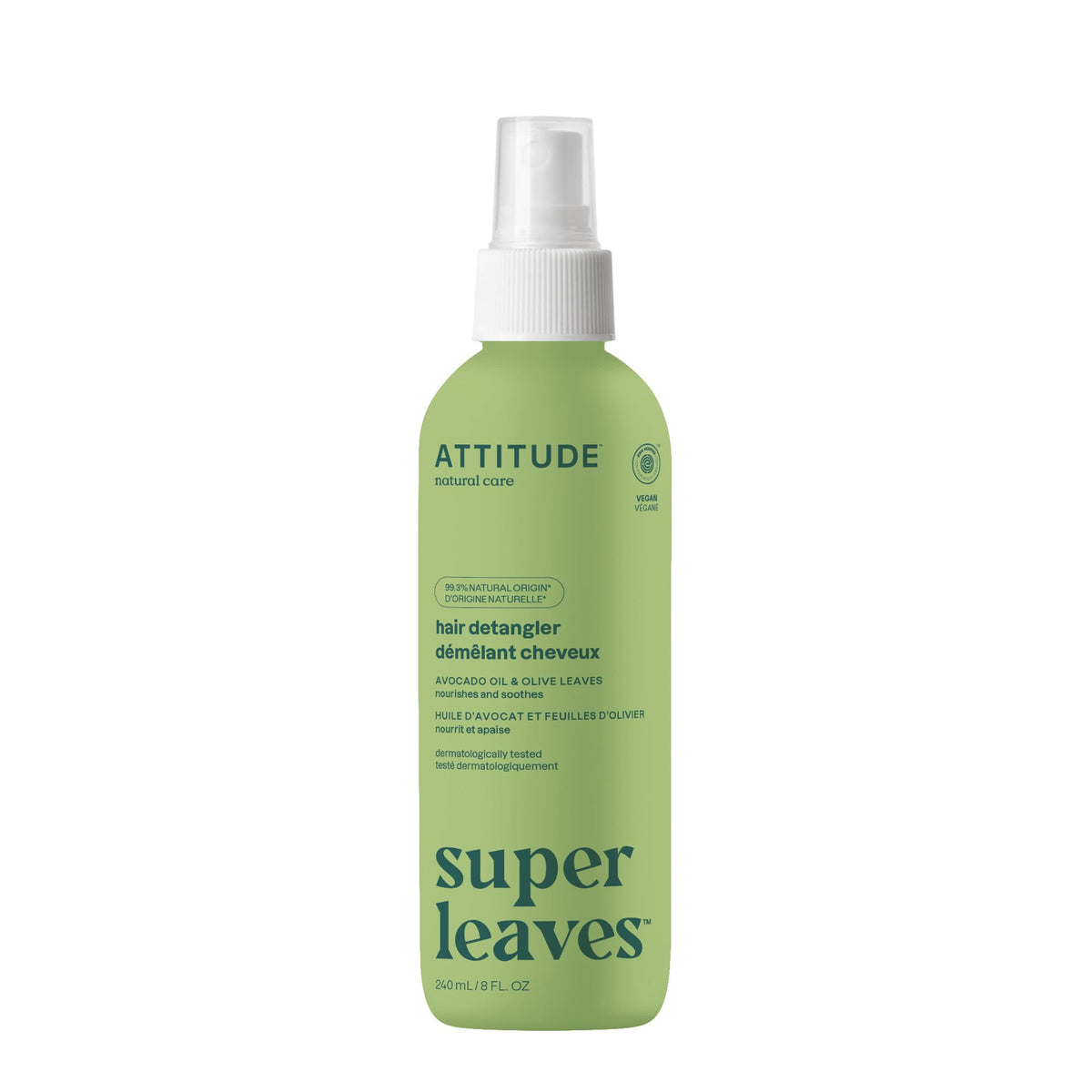BIO SPECTRA ATTITUDE front bottle view showing clean design and benefit