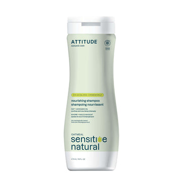 ATTITUDE front bottle 16 oz showing label and volume, communicates trustworthy clean ingredients