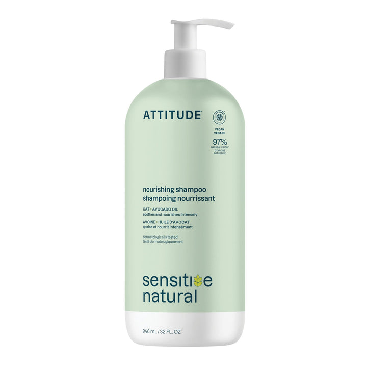 ATTITUDE front bottle 32 oz showing label and clean packaging benefit